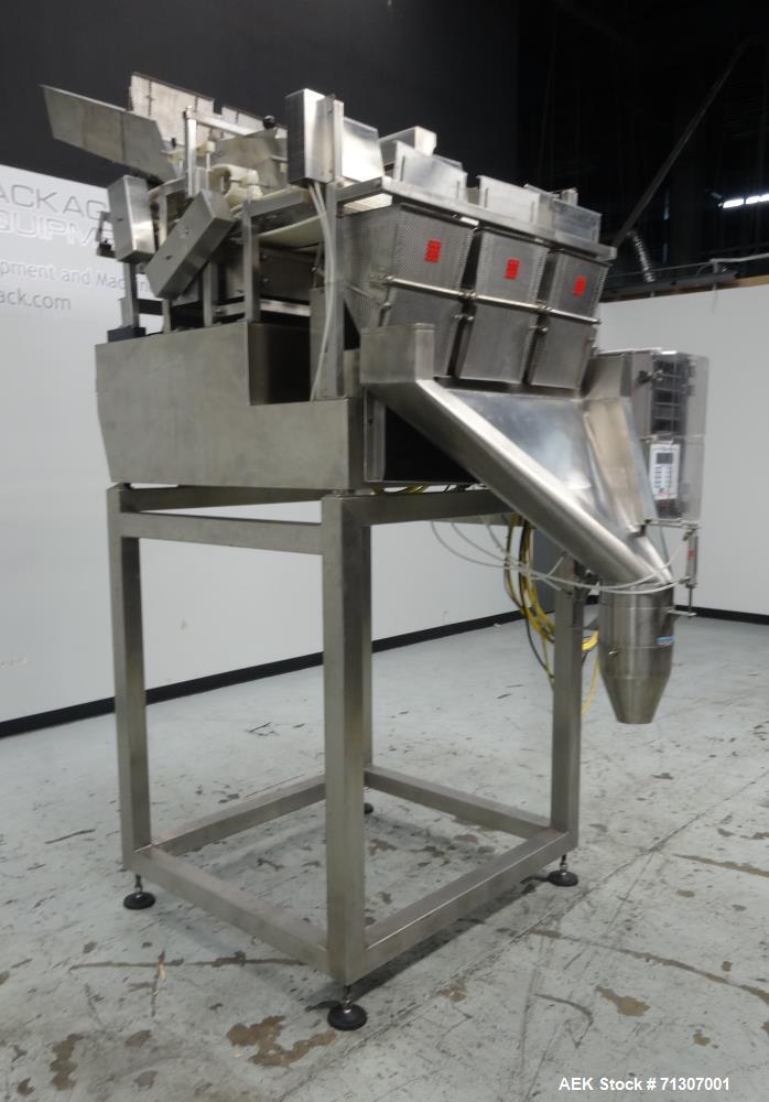 Used WeighPack Systems Model AEF 7 Linear Bucket Scale