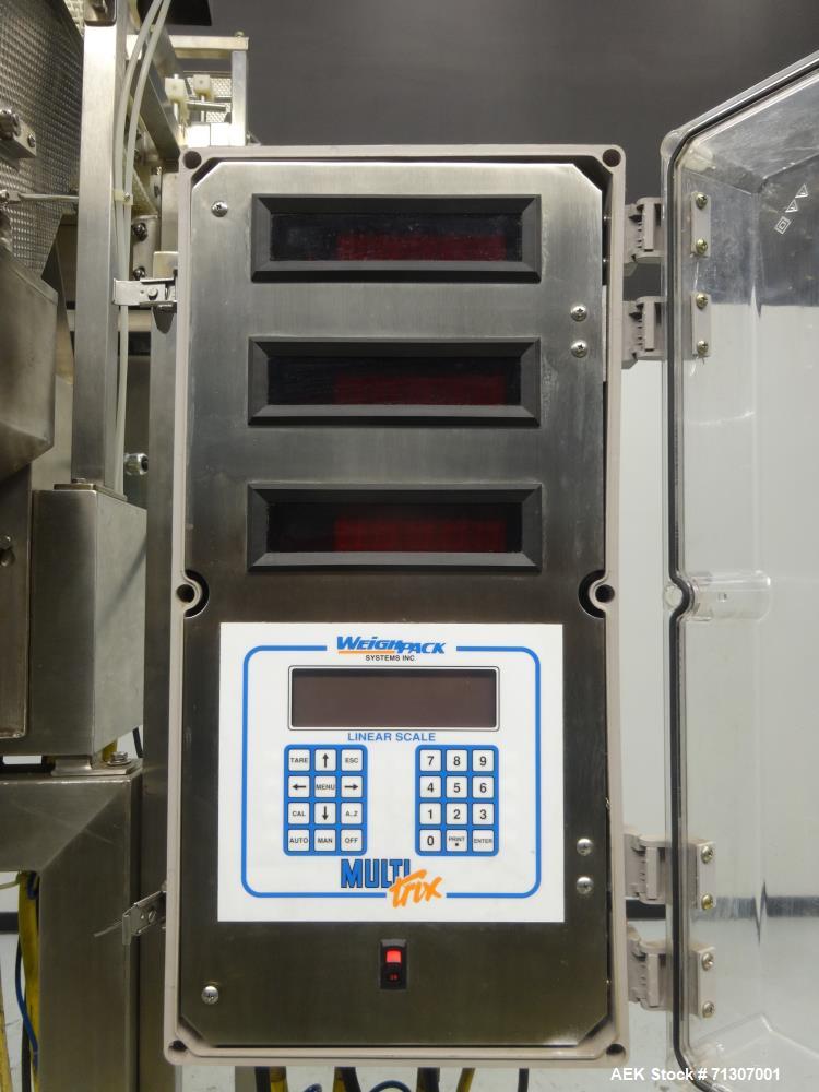 Used WeighPack Systems Model AEF 7 Linear Bucket Scale