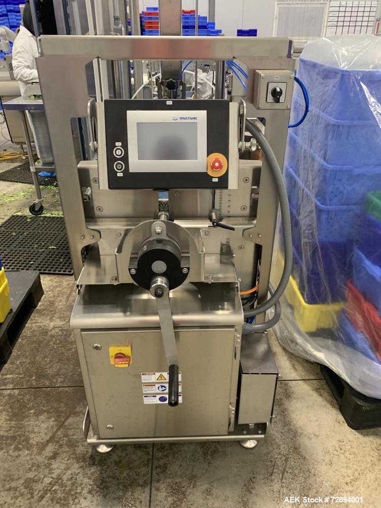 Used Yamato Model TSDW-206W Clamshell Produce/Lettuce Combination Scale Filling