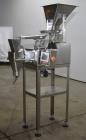 Used All-Fill VF-110-ST Single Lane Vibratory Filler. Capable of speeds up to approximate 8 CPM. Hopper, approximate 16
