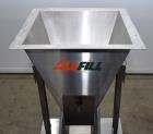 Used All-Fill VF-110-ST Single Lane Vibratory Filler. Capable of speeds up to approximate 8 CPM. Hopper, approximate 16