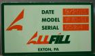 Used All-Fill VF-110-ST Single Lane Vibratory Filler. Capable of speeds up to approximate 8 CPM. Hopper, approximate 16