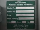 Used Actionpac Linear Scale Container Filler. Model MICRO109CL/I