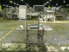 Used Mettler-Toledo Model 662 StepSaver Manual Weigh-Wrap Center. Consists of a SmartTouch Readout, model 8270 scale, stainless steel platform, capacity 50 x .01 pounds, model 317 label printer, labe...