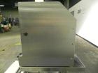 Used Mettler-Toledo Model 662 StepSaver Manual Weigh-Wrap Center. Consists of a SmartTouch Readout, model 8270 scale, stainless steel platform, capacity 50 x .01 pounds, model 317 label printer, labe...