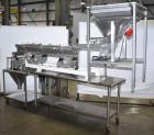 Used- Weigh Right Model IQ-SHUTTLE SP Linear Bulk Dribble Scale. Infeed hopper with Syntron model BF-2-B magnetic feeder. Fe...