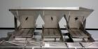 Used Weigh Right PMB-3 Net Weigh Scale System. Capable of speeds up to 45 containers per minute (Depending on product and fill volume). Fill volume range: 3 - 10 lbs, with accuracy of 0 - 0.01 lbs. (...