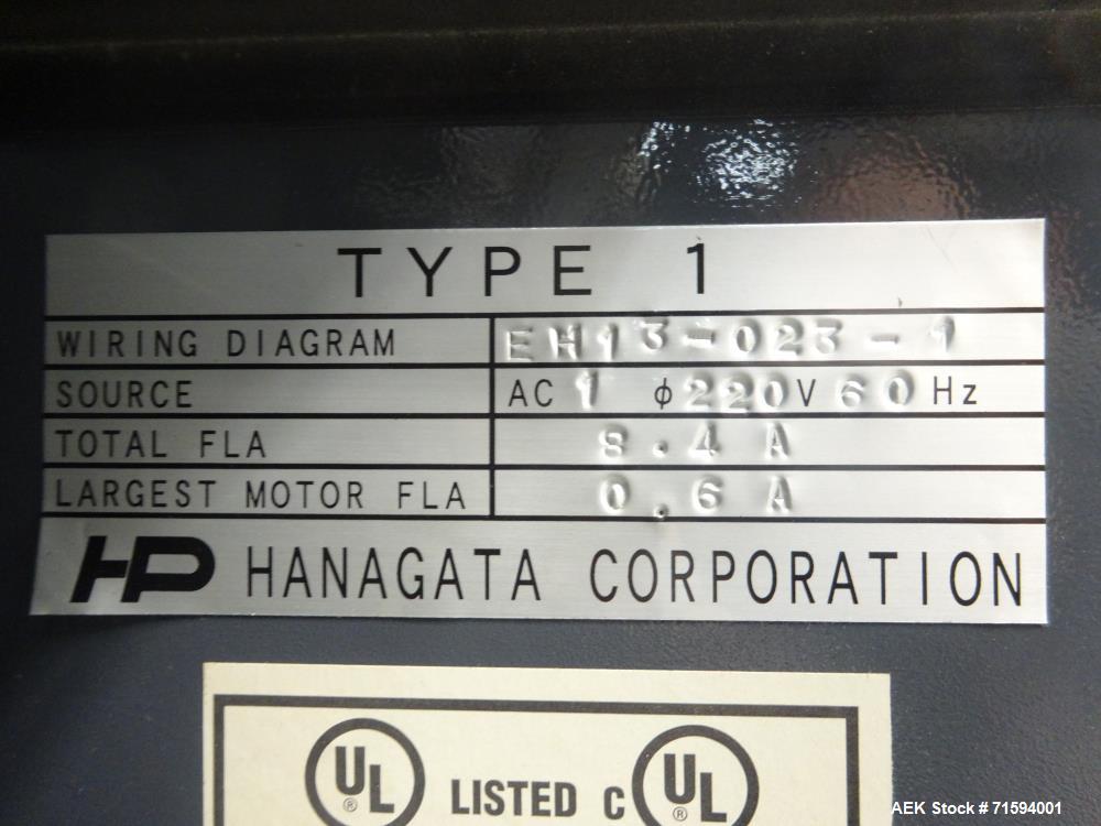 Used Arpac Hanagata Model HP-30Z Automatic L Bar Sealer