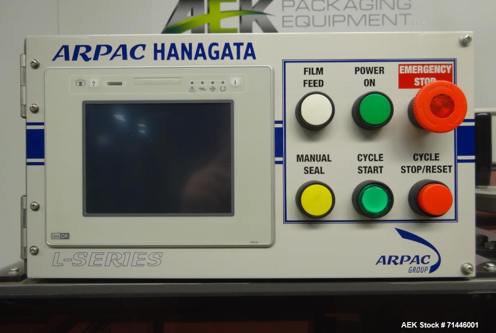 Used Arpac Hanagata Model L-18 Automatic L-Bar Sealer