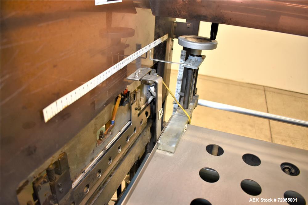 Used Arpac Hanagata Model L-26 Automatic L-Bar Sealer. Includes Arpac Vision He