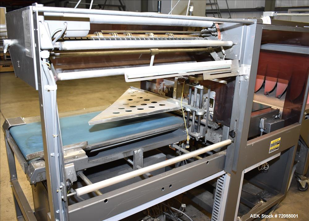 Used Arpac Hanagata Model L-26 Automatic L-Bar Sealer. Includes Arpac Vision He