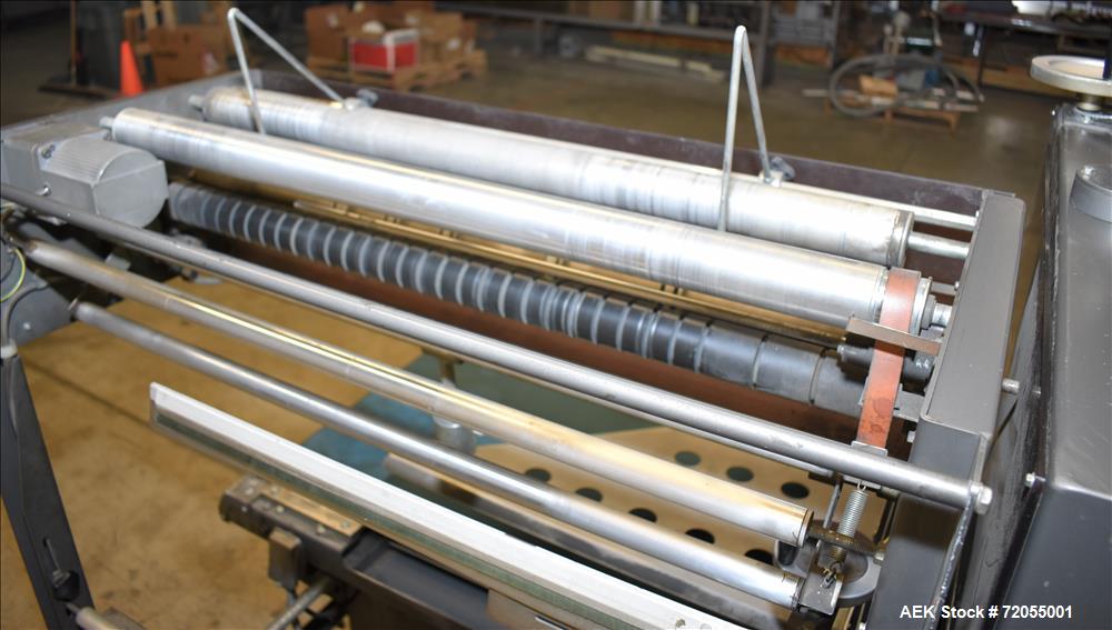 Used Arpac Hanagata Model L-26 Automatic L-Bar Sealer. Includes Arpac Vision He