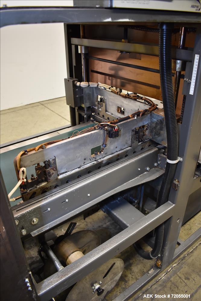Used Arpac Hanagata Model L-26 Automatic L-Bar Sealer. Includes Arpac Vision He