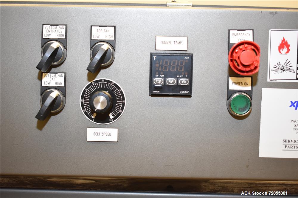 Used Arpac Hanagata Model L-26 Automatic L-Bar Sealer. Includes Arpac Vision He