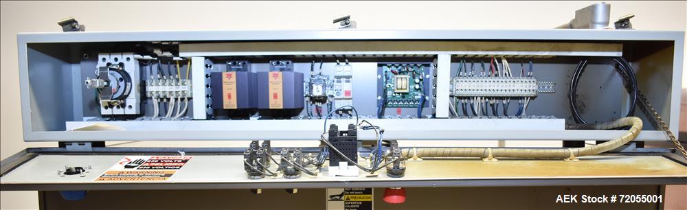 Used Arpac Hanagata Model L-26 Automatic L-Bar Sealer. Includes Arpac Vision He