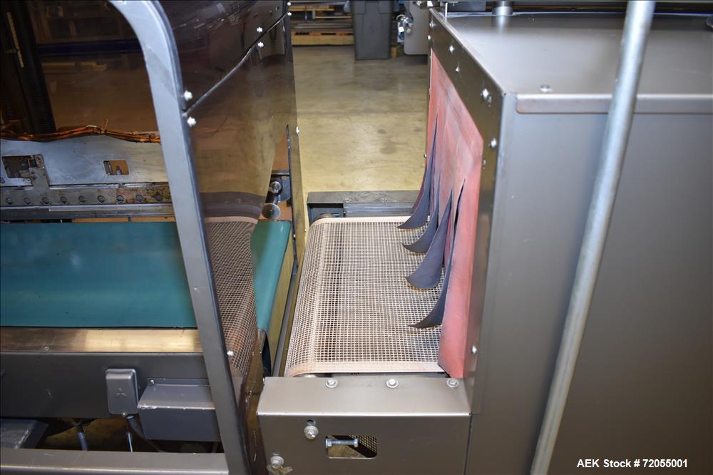 Used Arpac Hanagata Model L-26 Automatic L-Bar Sealer. Includes Arpac Vision He