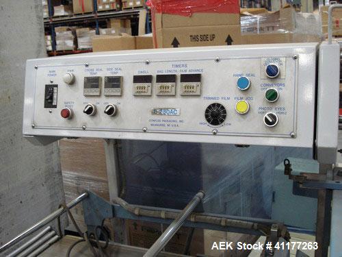 Used Conflex Automatic L Bar Sealer and Shrink Wrapper, Model E-250AC
