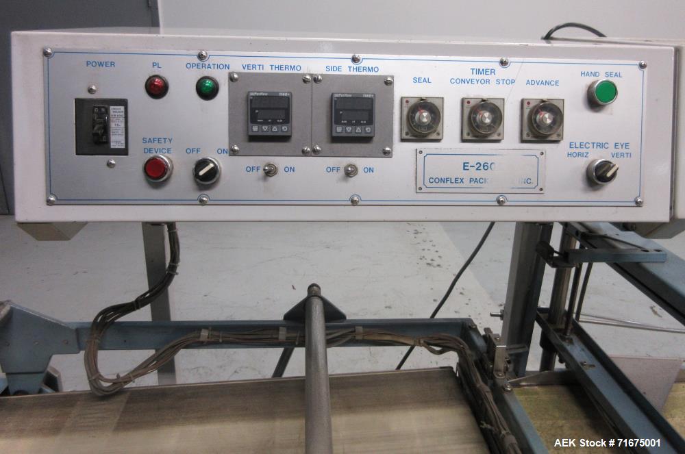 Used Conflex Automatic L Bar Sealer. Model E-266