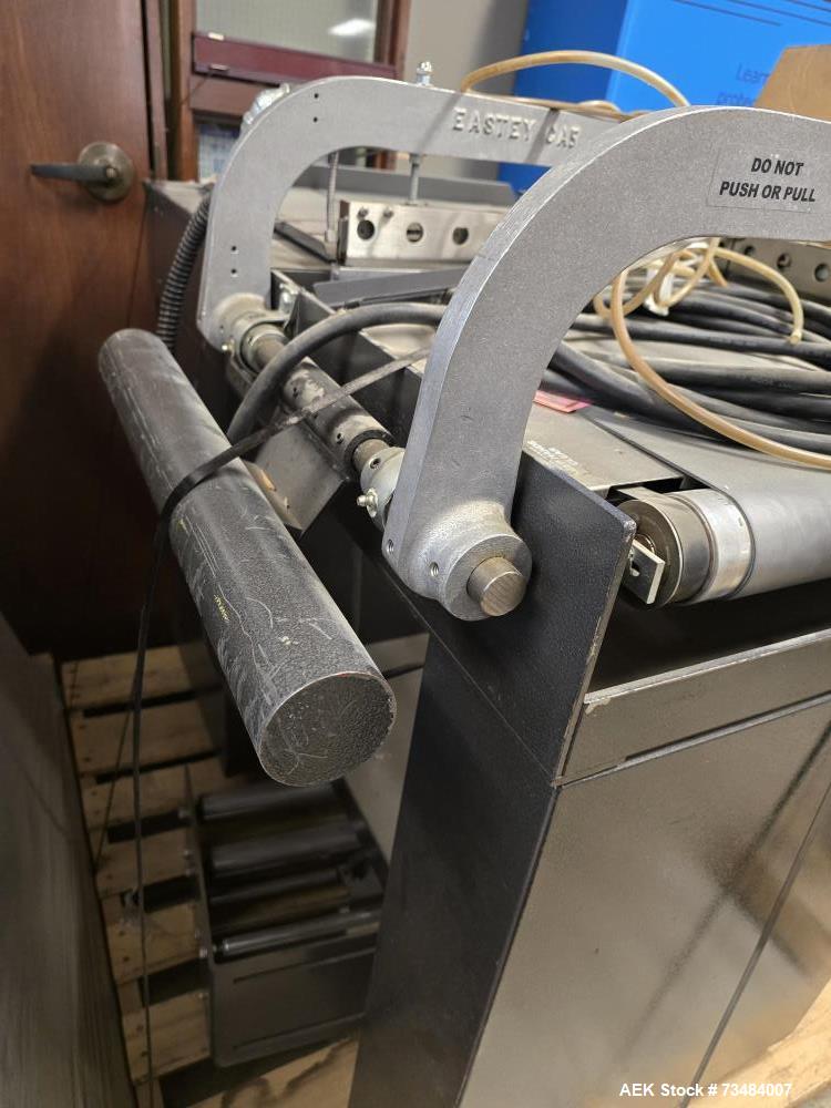 Used Eastey EM16TK Manual L-Bar Sealer with Heat Shrink Tunnel – 16" x 20" Seal Area