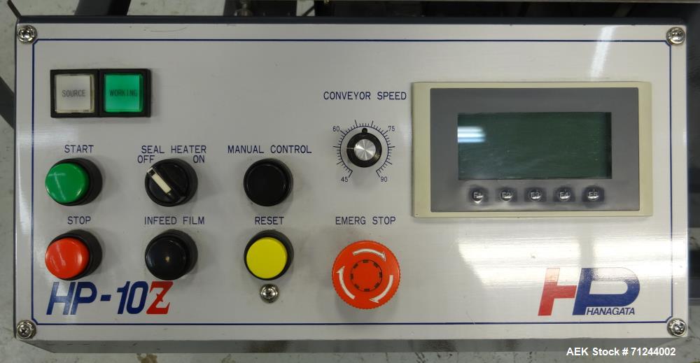 Used Hanagata Model HP-10Z Automatic L-Bar Sealer