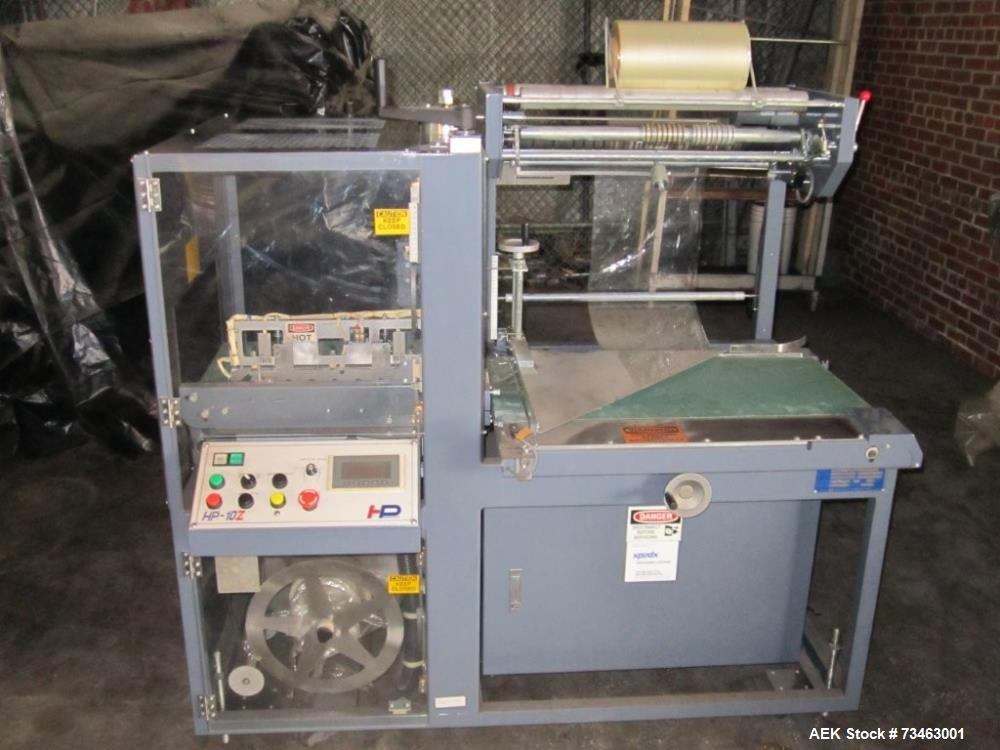Used Hanagata HP-10Z Automatic L-Bar Sealer – 30 PPM, 20"x18" Max Package, PLC Control