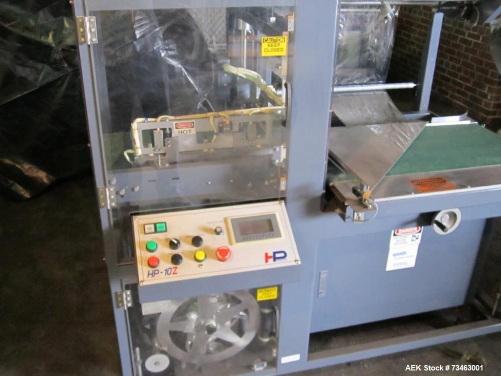Used Hanagata HP-10Z Automatic L-Bar Sealer – 30 PPM, 20"x18" Max Package, PLC Control