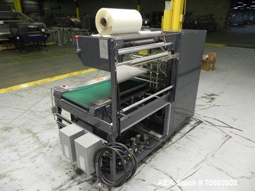 Used Arpac Hanagata Model HP-30Z Automatic L Bar Sealer. Capable of speeds up to 40 packages per minute. 45-90 fpm conveyor speed. Has a maximum package size: OF 1.5"- 19" (width) across, 4" - 16.5" ...