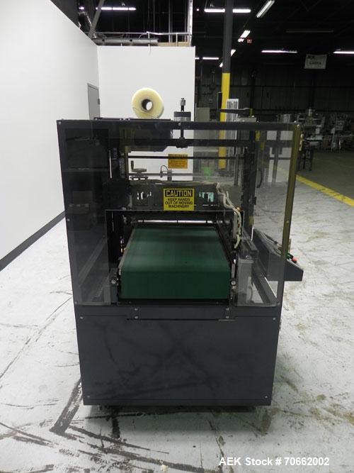 Used Arpac Hanagata Model HP-30Z Automatic L Bar Sealer. Capable of speeds up to 40 packages per minute. 45-90 fpm conveyor speed. Has a maximum package size: OF 1.5"- 19" (width) across, 4" - 16.5" ...