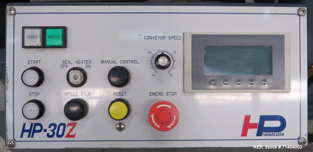 Used Arpac Hanagata Model HP-30Z Automatic L Bar Sealer