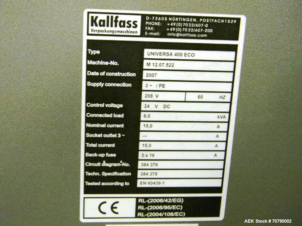 Used Kalfass Universal Shrink Line