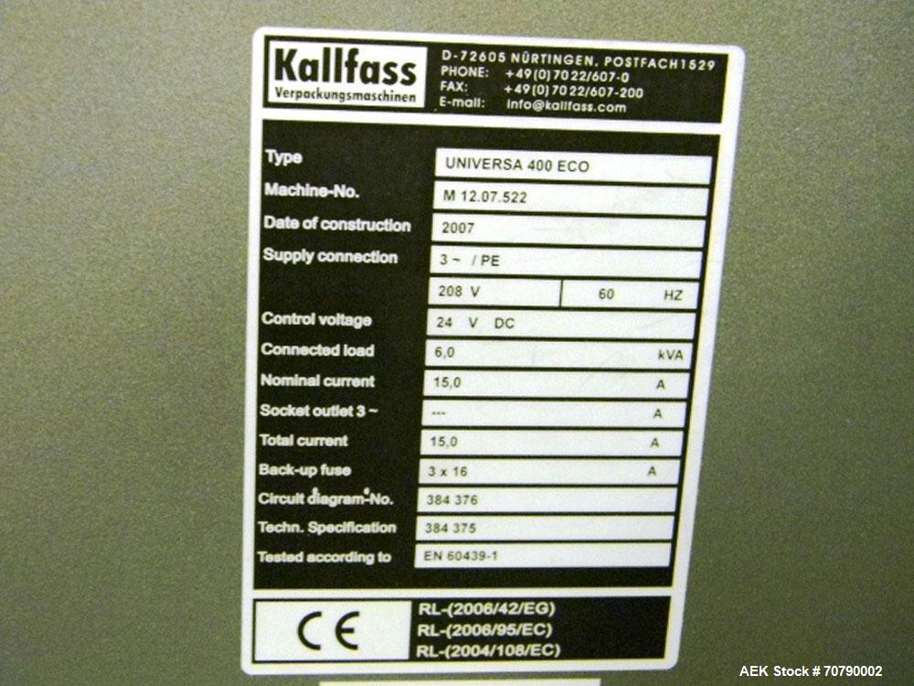 Used-Kalfass Universal Shrink Line