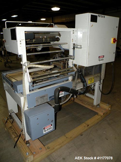 Used Conflex Automatic L Bar Sealer, Model E250 HS. Capable of speeds up to 30 packages per minute, and 100 feet per minute of film. Seal area 17’’ wide x 22’’ long, maximum seal dimensions 15-1/2" w...