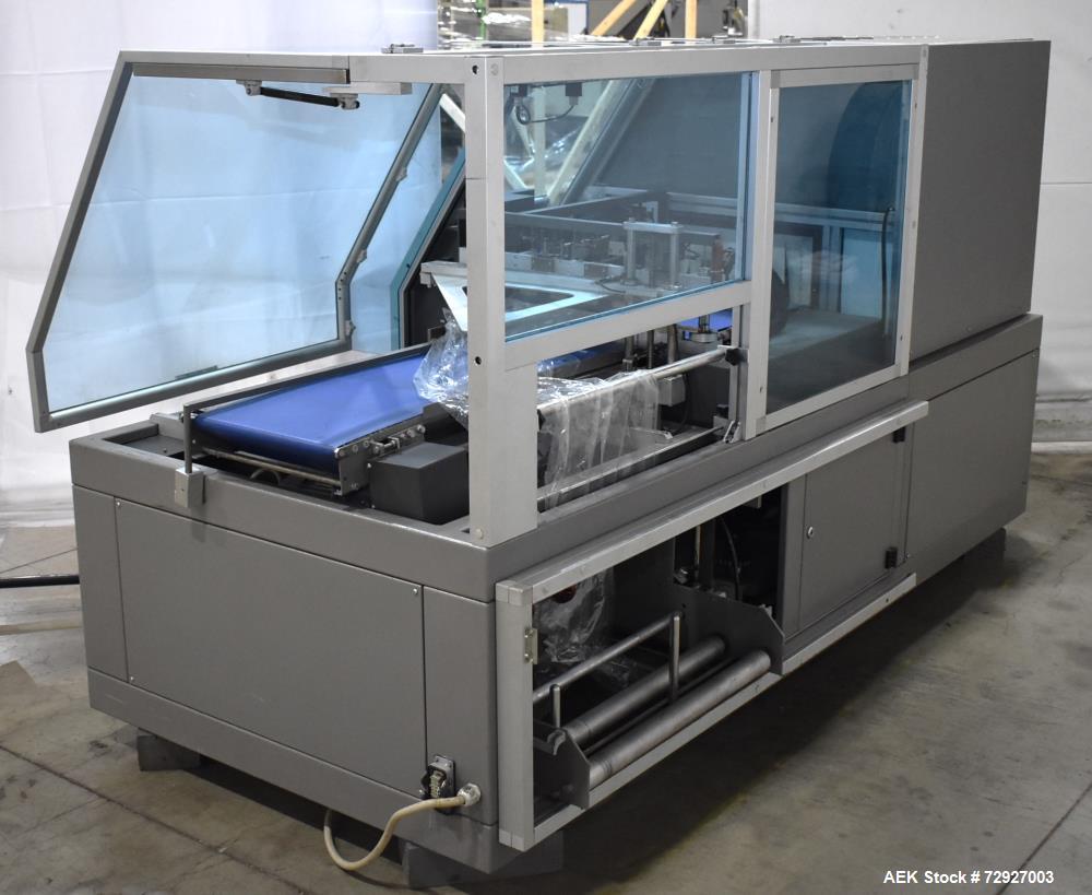 Used- Preferred Packaging Model PP530-CST Automatic L Bar Sealer / Shrink Wrapper and Heat Tunnel Combo. Capable of speeds u...