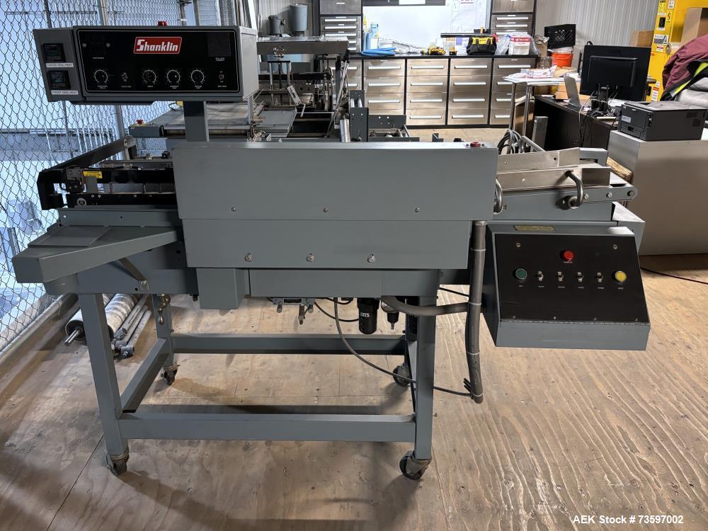 Used Shanklin A23 Automatic L-Bar Sealer | Compact High-Speed Shrink Packaging Machine