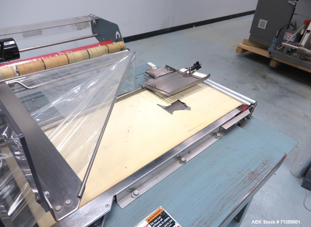 Used Shanklin Model A26A Automatic L Bar Sealer