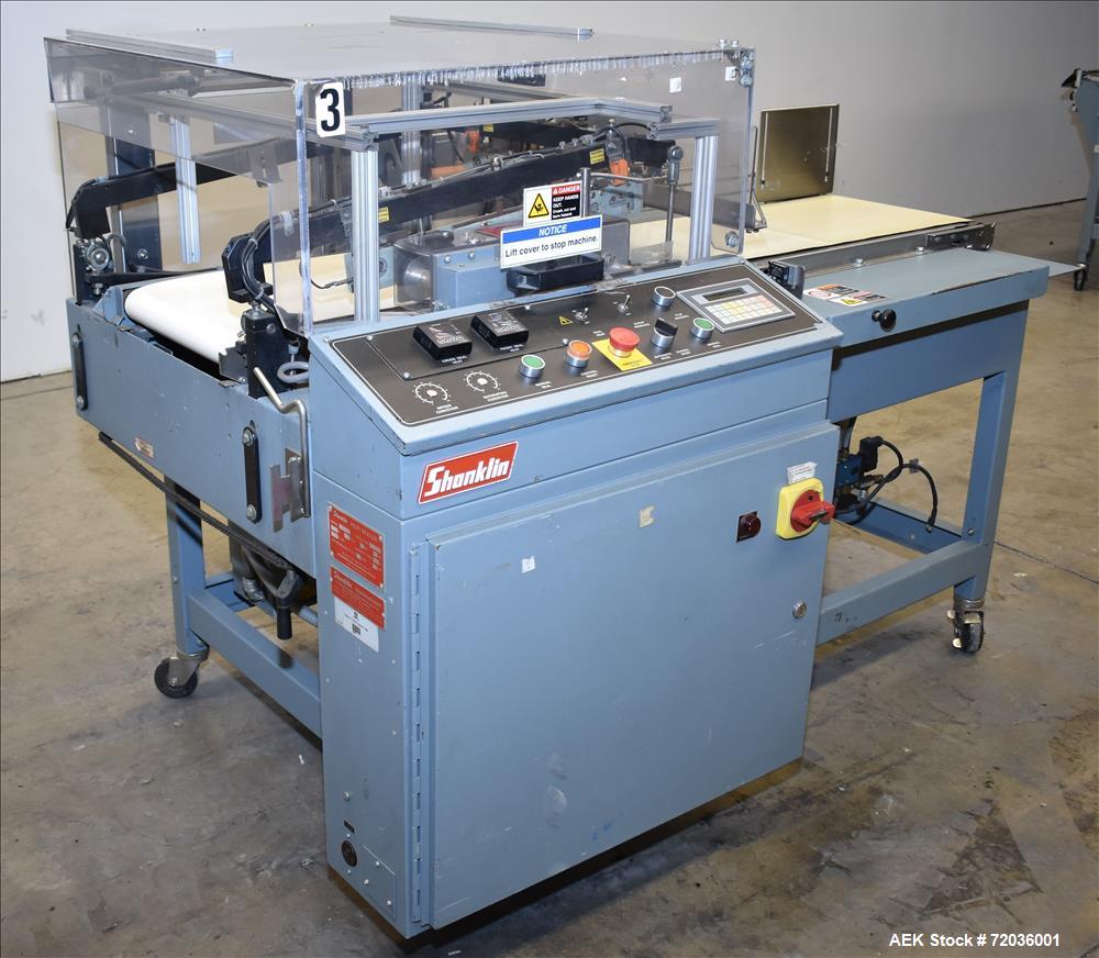 Used Shanklin Automatic L-Bar Sealer, Model A26A