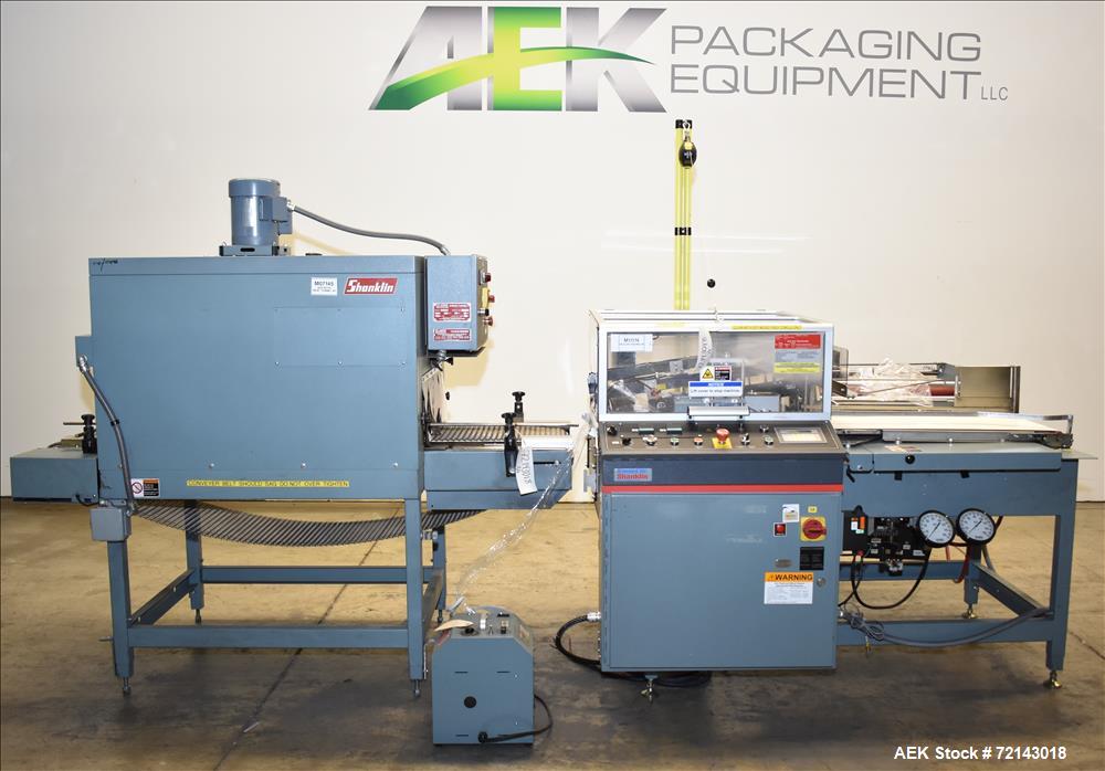 Used Shanklin Automatic L-Bar Sealer, Model A26A.