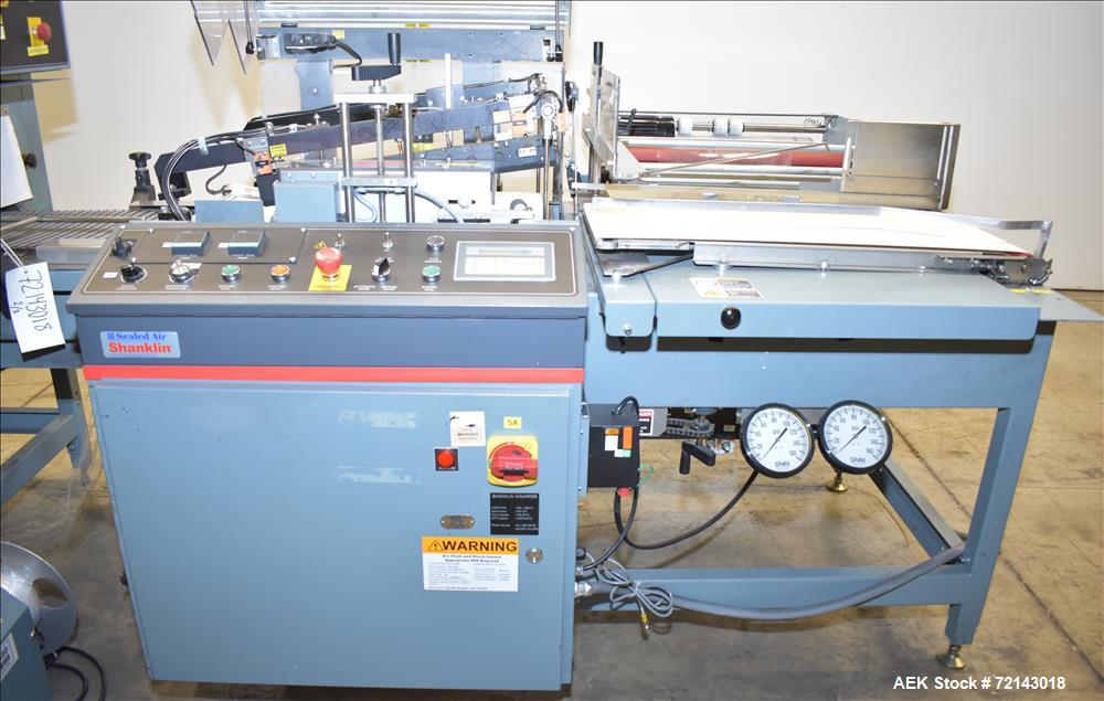 Used Shanklin Automatic L-Bar Sealer, Model A26A.