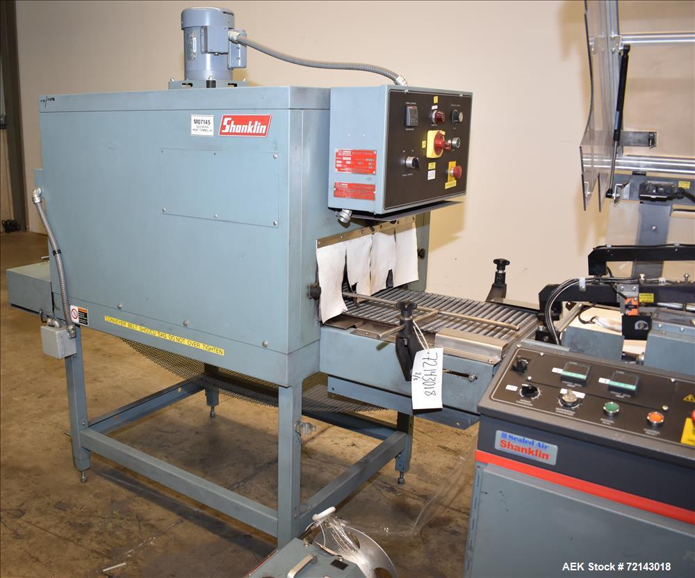 Used Shanklin Automatic L-Bar Sealer, Model A26A.