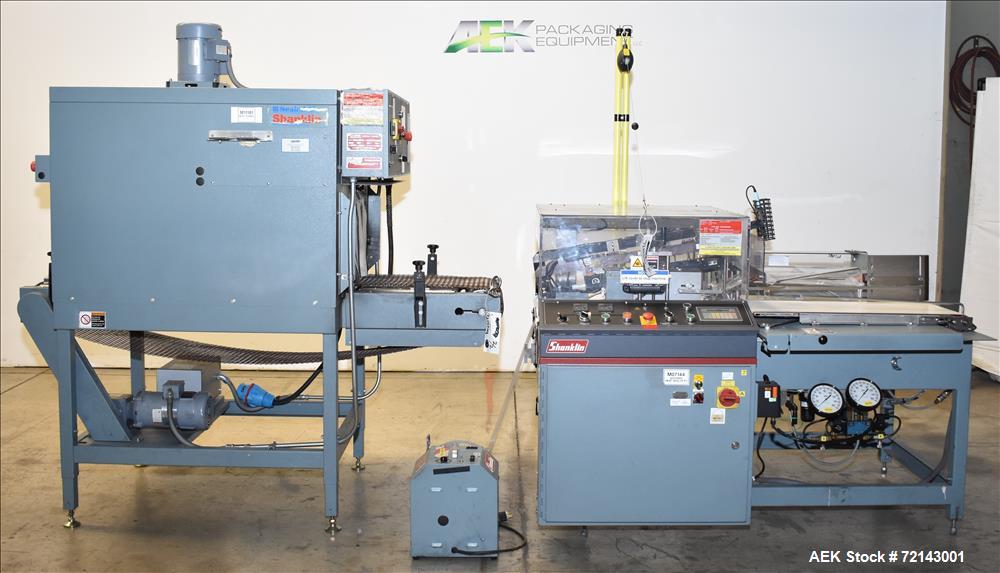 Used Shanklin Model A26A Automatic L-Bar Sealer.