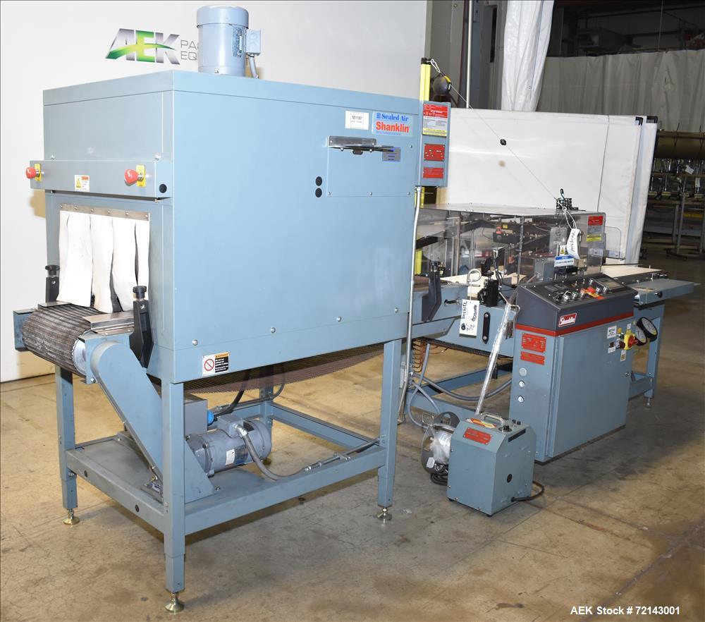 Used Shanklin Model A26A Automatic L-Bar Sealer.