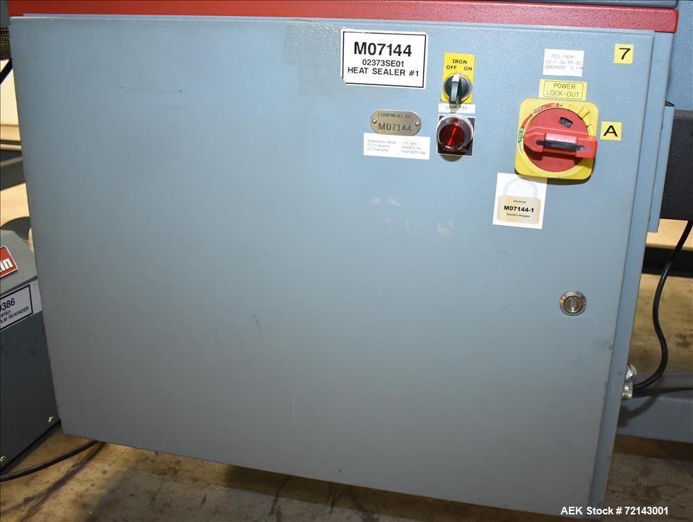 Used Shanklin Model A26A Automatic L-Bar Sealer.