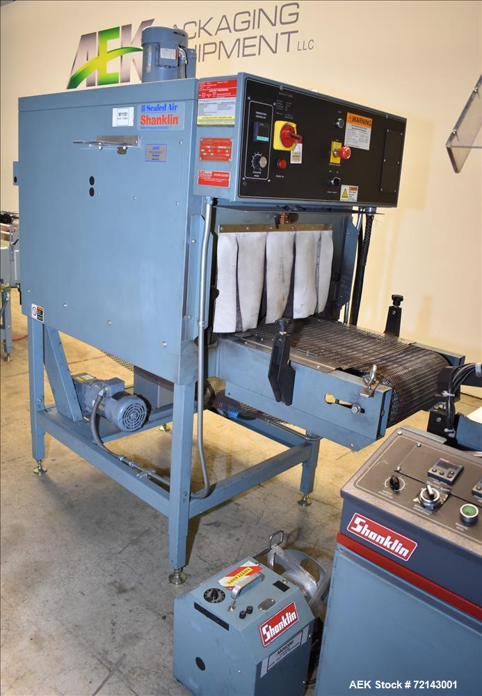 Used Shanklin Model A26A Automatic L-Bar Sealer.