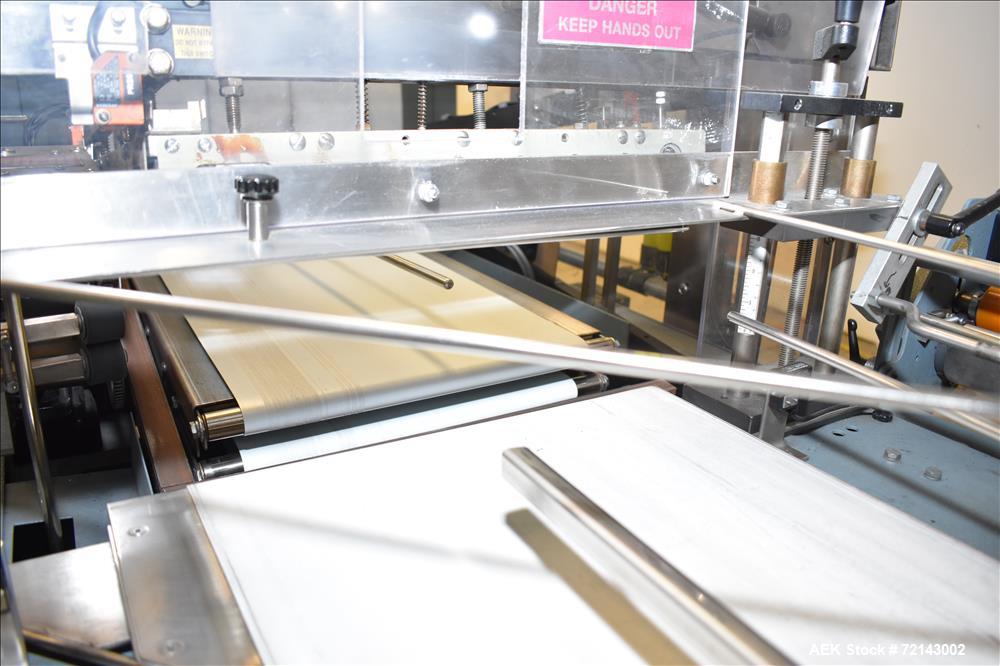 Used Shanklin Automatic L-Bar Sealer, Model A26A w/Shanklin T7XL shrink tunnel