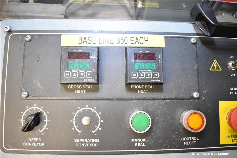 Used Shanklin Automatic L-Bar Sealer, Model A26A w/Shanklin T7XL shrink tunnel