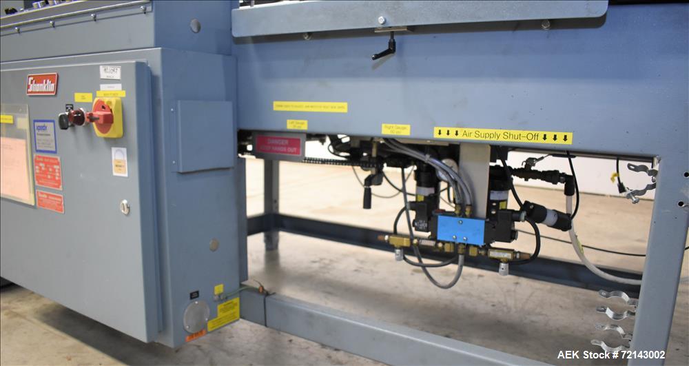 Used Shanklin Automatic L-Bar Sealer, Model A26A w/Shanklin T7XL shrink tunnel