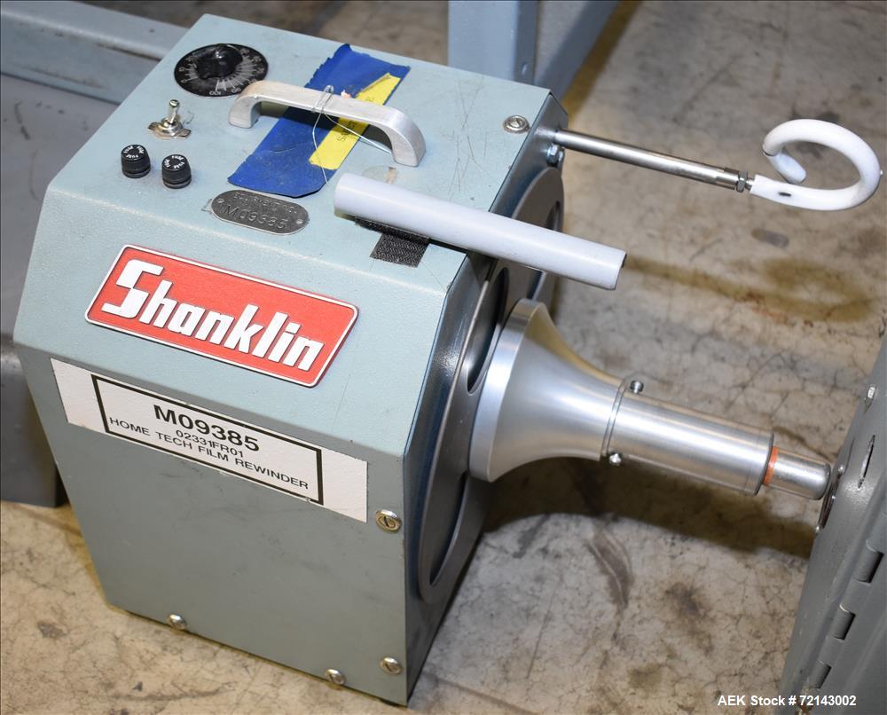 Used Shanklin Automatic L-Bar Sealer, Model A26A w/Shanklin T7XL shrink tunnel