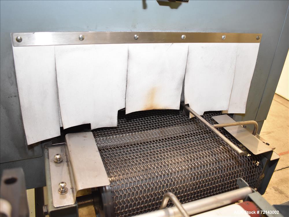 Used Shanklin Automatic L-Bar Sealer, Model A26A w/Shanklin T7XL shrink tunnel