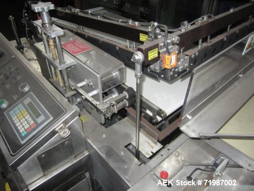 Used- Shanklin, Model A27ADA Stainless Steel Automatic L-bar Sealer.