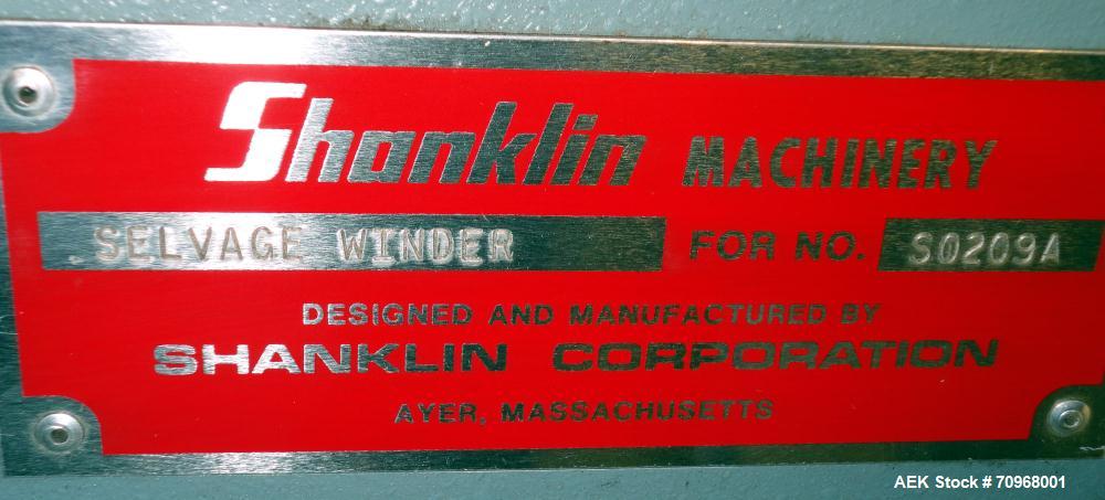 Used Shanklin Model A27A Automatic L Bar Sealer